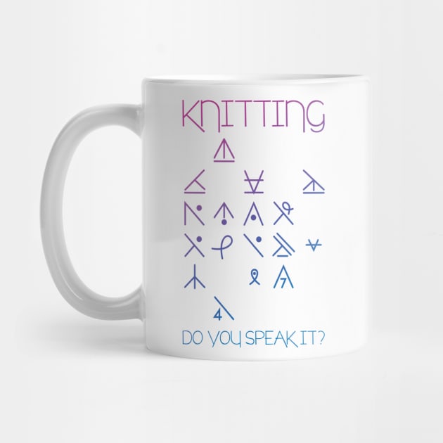 Knitting, Do You Speak It? by polliadesign